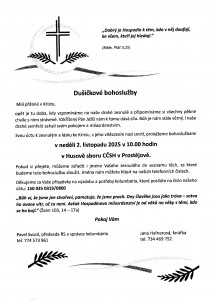 Dušičková bohoslužba Prostějov Dušičková bohoslužba Prostějov