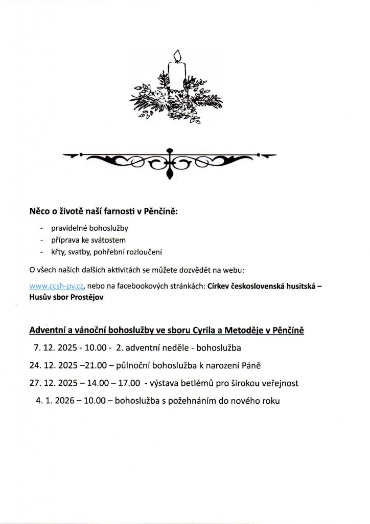 Pěnčín vánoce 2 Pěnčín vánoce 2